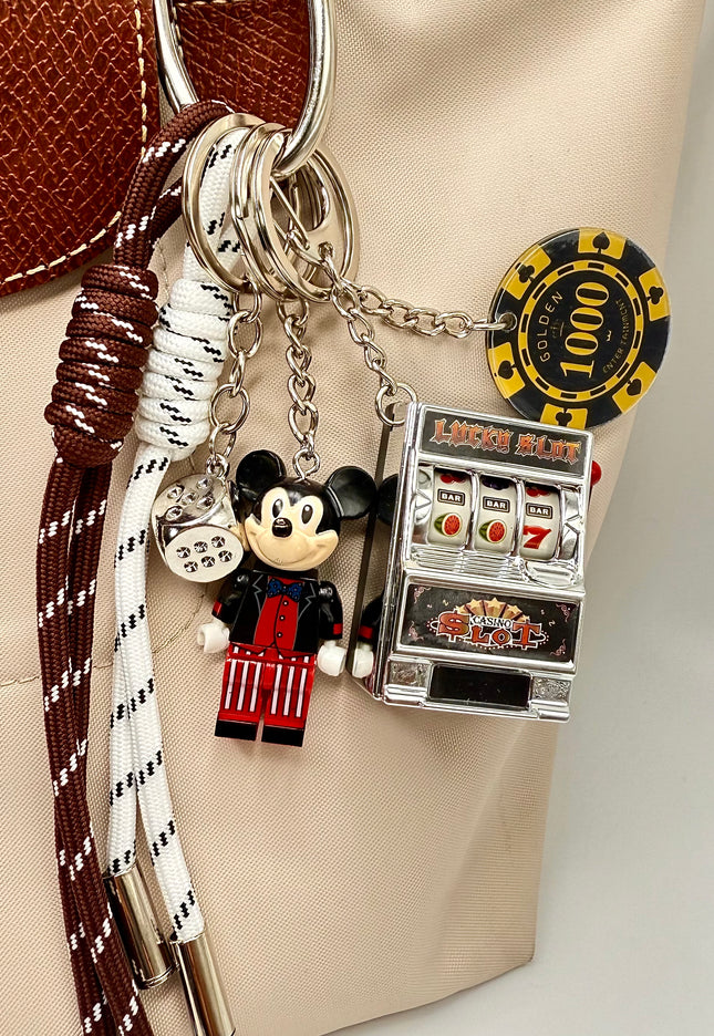 Slot Machine Bag Charm