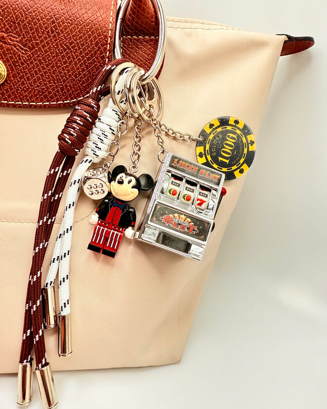 Slot Machine Bag Charm