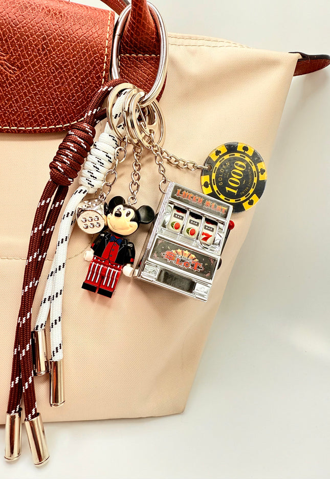Slot Machine Bag Charm